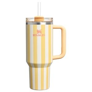Stanley Striped Yellow and White Tumbler 30 oz.